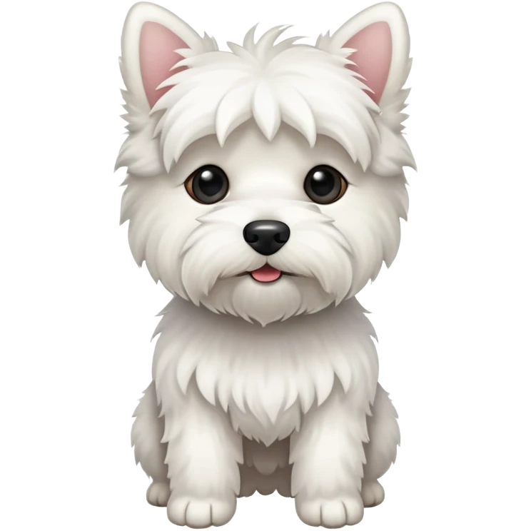 emojis.com white-terrier-full-body-photo emoji