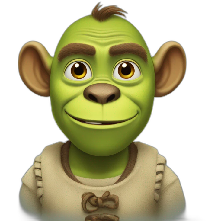 shrek monkey emoji
