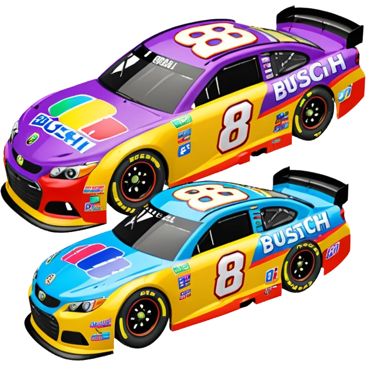 Kyle Busch Car (No. 8) best view emoji
