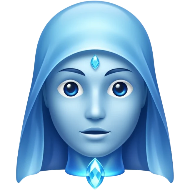 Glitter Blue Panthom emoji