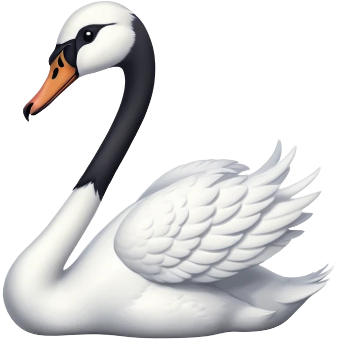 White swan emoji
