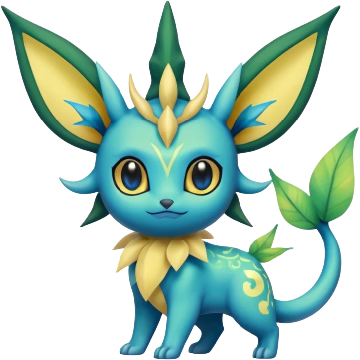 Amaura-Celebi-Umbreon-Vaporeon-Leafeon-fusion emoji