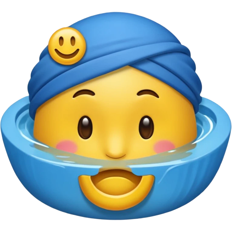 Джинсовая панамка emoji