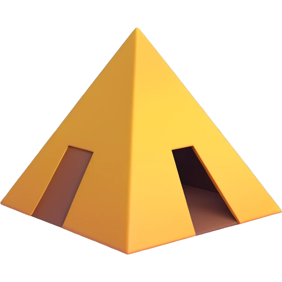 pyramid emoji