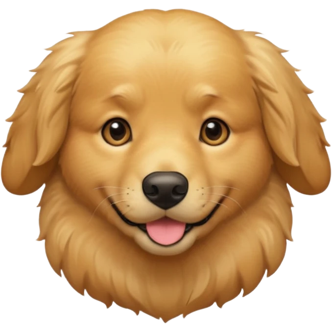 golden retriever emoji