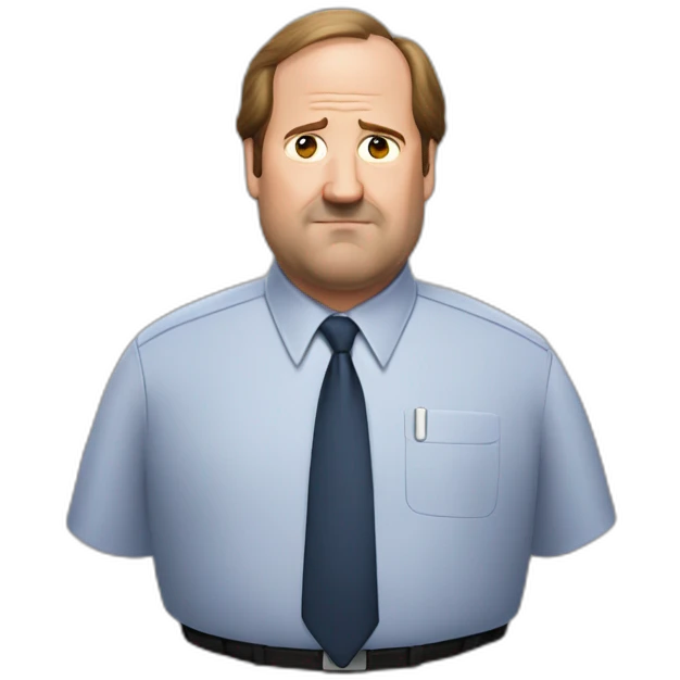 Kevin Malone dumb emoji