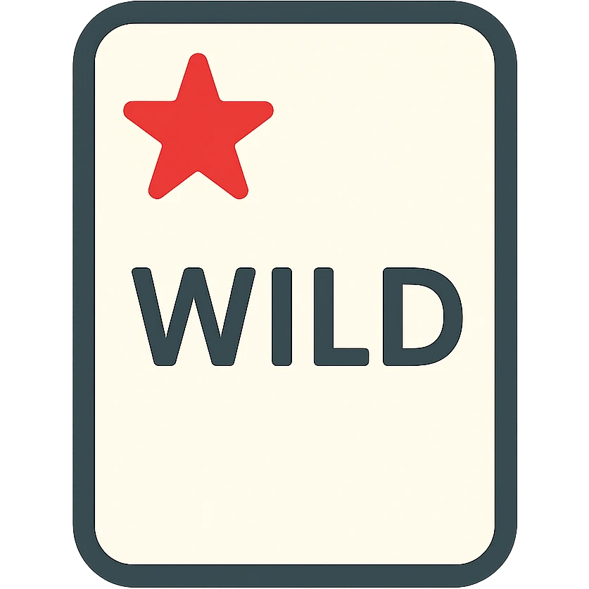 A wildcard emoji