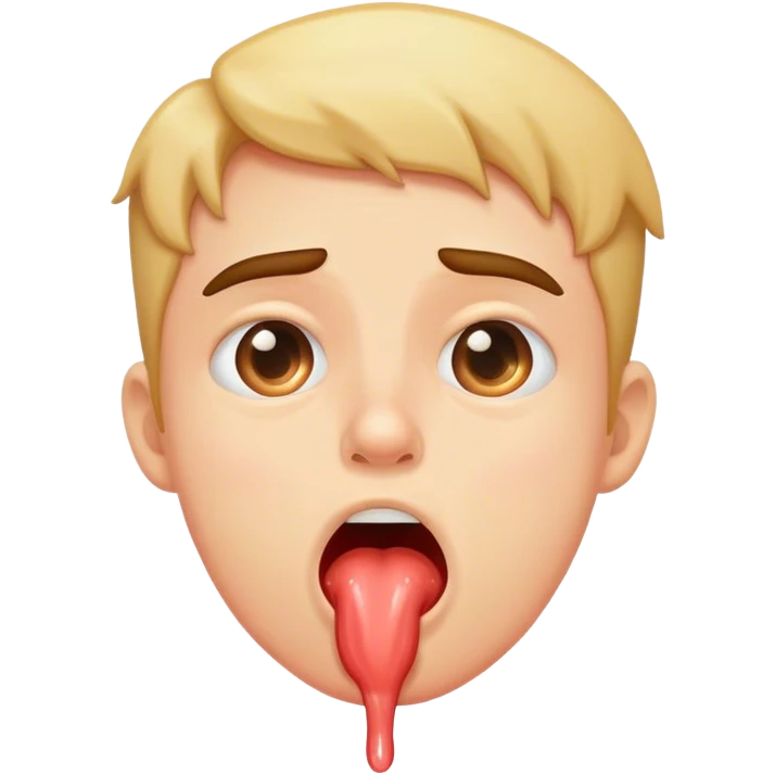 Drooling profusely  emoji