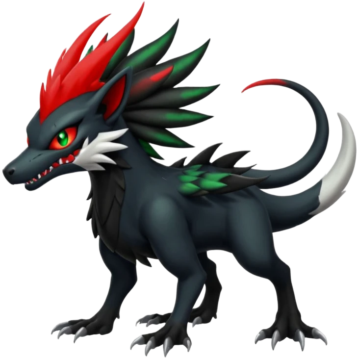 Silvally-Nargacuga-Venom-fusion emoji