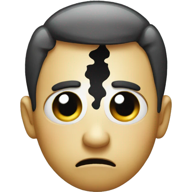 Sad evil emoji emoji