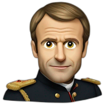 Emmanuel Macron empereur emoji
