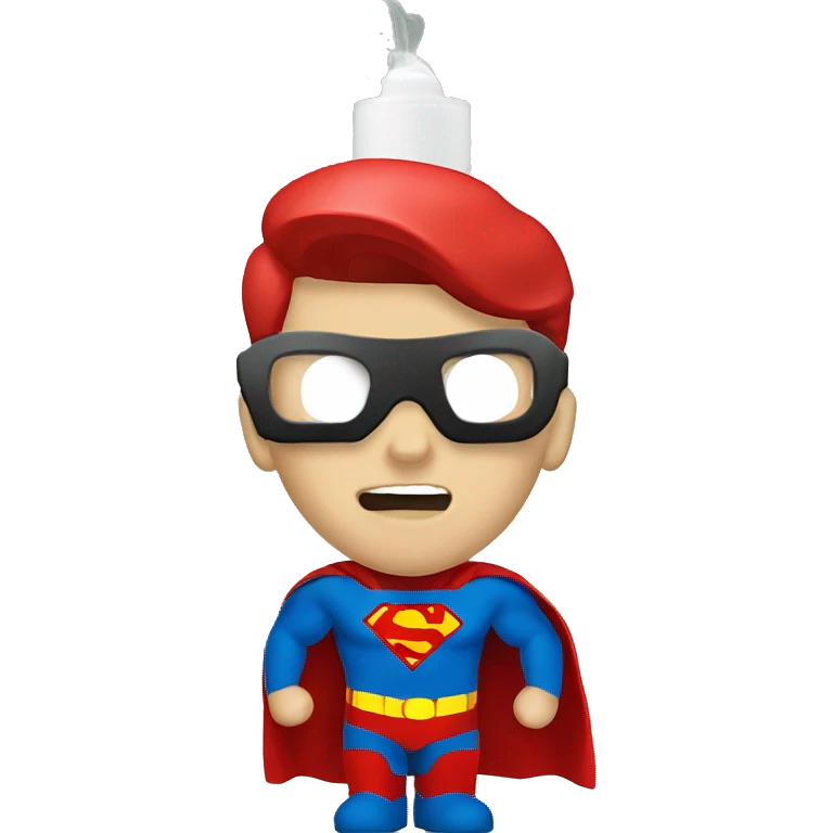 Super man vape  emoji
