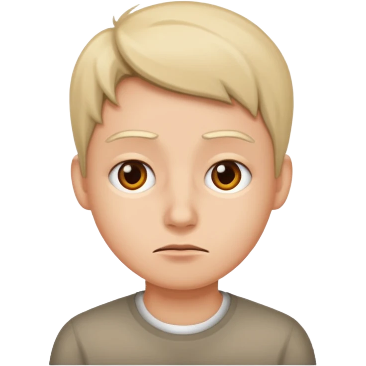 Emoji of a boring person emoji