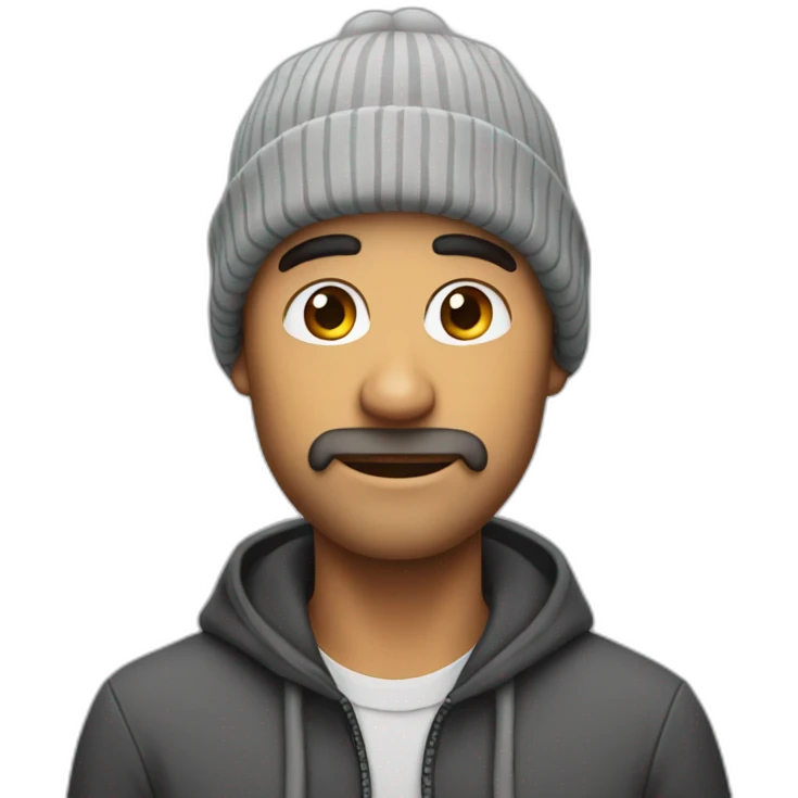 Paul Atreided in a beanie emoji