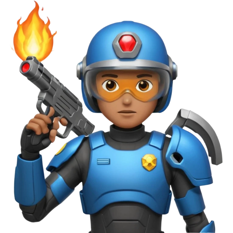 futuristic cop emoji