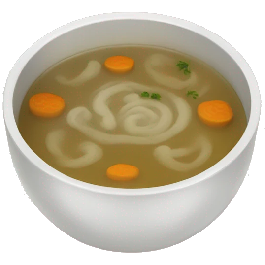 Soup broth  emoji