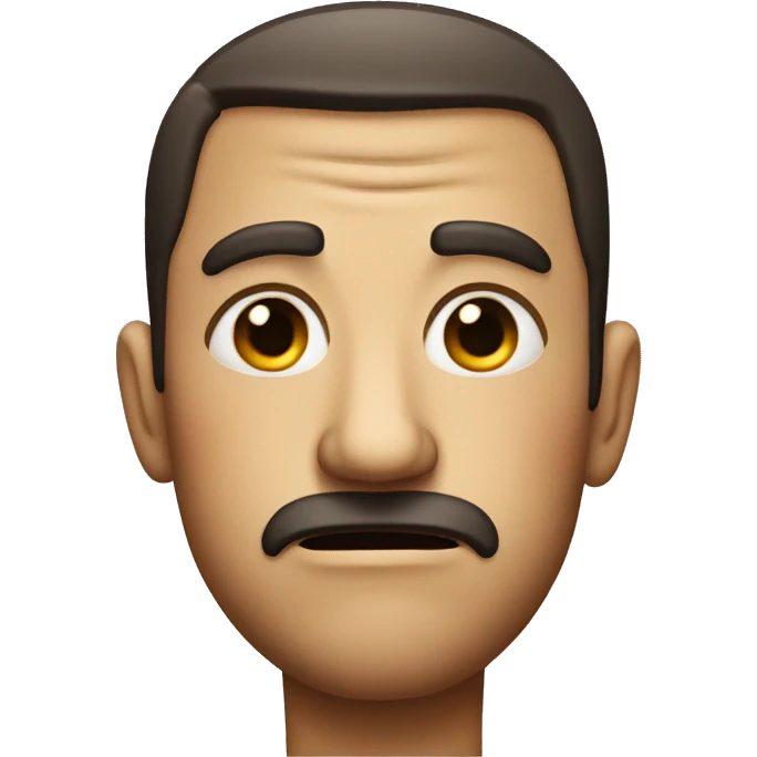 Side eye annoyed face  emoji