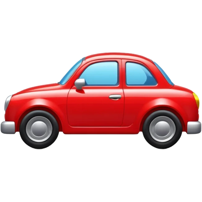 red toy car emoji