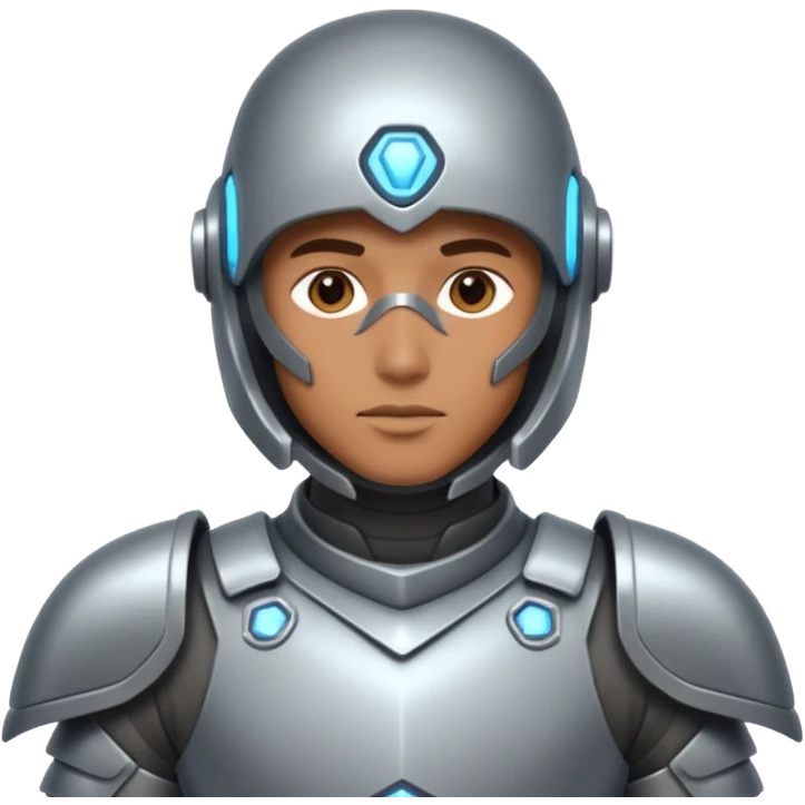 No cool sexy robot male emoji