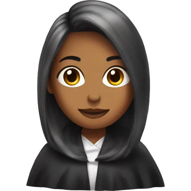 Hair dresser cape emoji