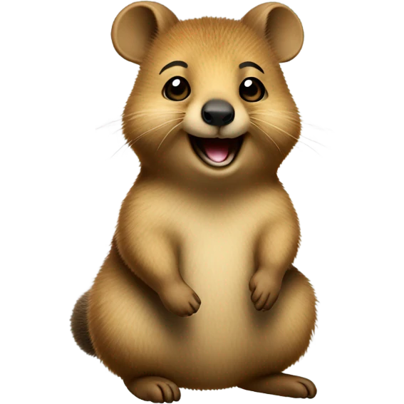 Happy Quokka emoji