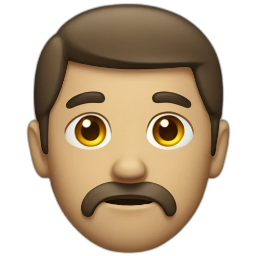 Homme triste solo emoji