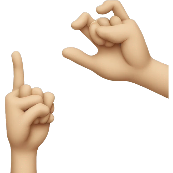 Monkey and thumb emoji