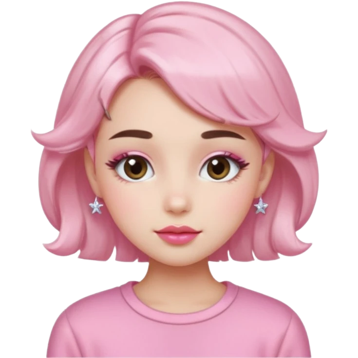  Soft Girl
Origin: TikTok/Western

Key Features: Pastel blush, gloss or tinted balm, fluffy brows, shimmery lids, small hair clips or pigtails.

Vibe: Playful, sweet, pastel-saturated cuteness — very Y2K meets kawaii.

Signature Trick: Emphasizes youthful, doll-like features with lots of pink. emoji