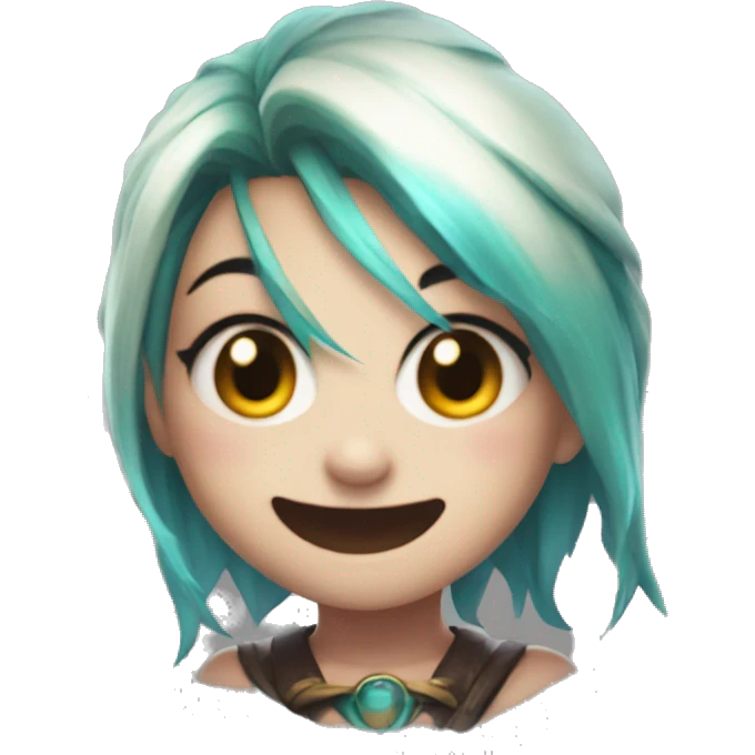 Jinx from league of legends  emoji
