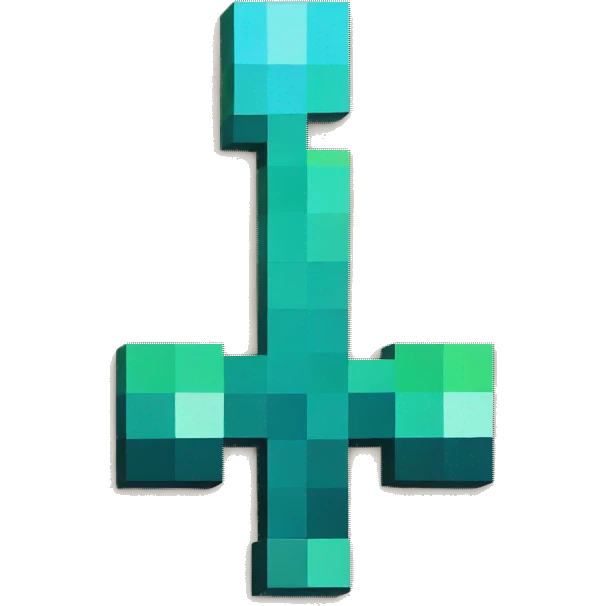 Minecraft logo emoji