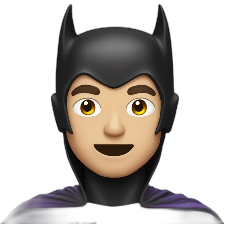 Bat man  emoji