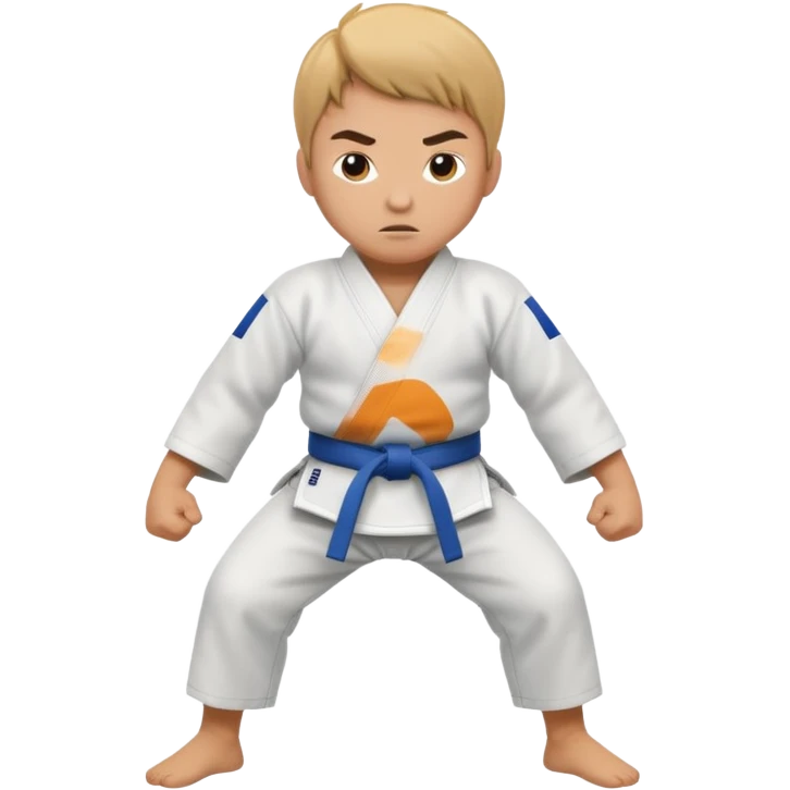 Judo walka emoji