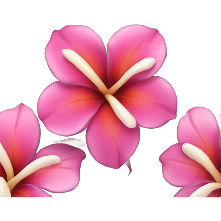 hawaiian flower emoji