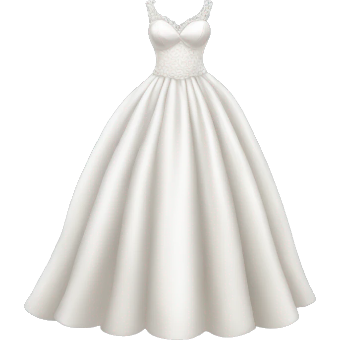 Wedding dress emoji