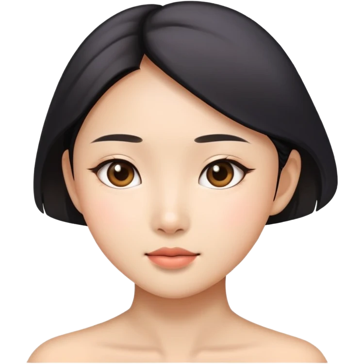 Asian girl emoji