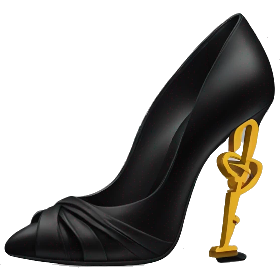 Ysl heels emoji