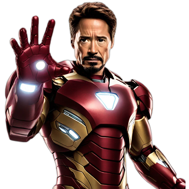 endgame iron man snap his fingers emoji