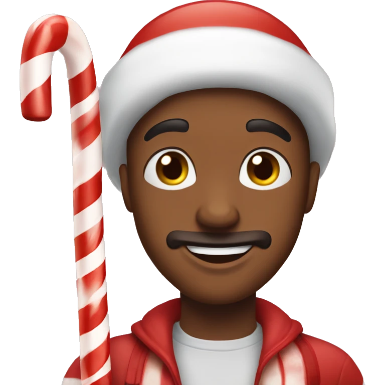 Candycane emoji
