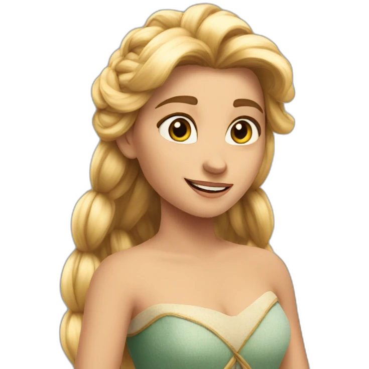 Raiponce emoji
