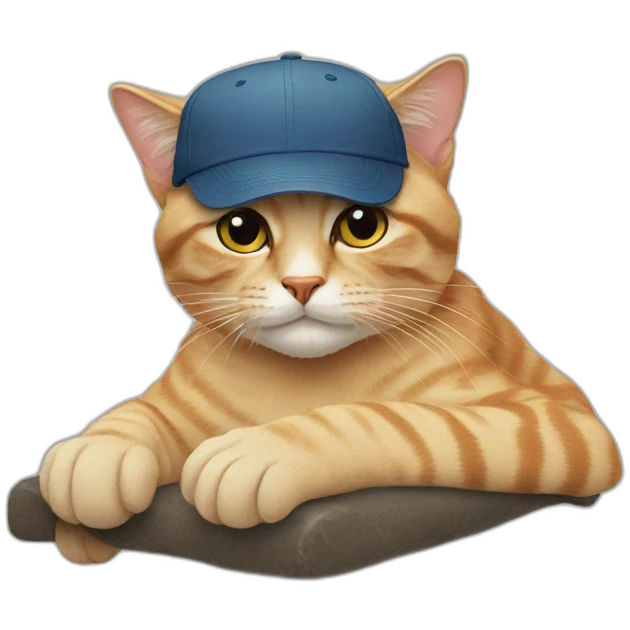 Cat#cap emoji