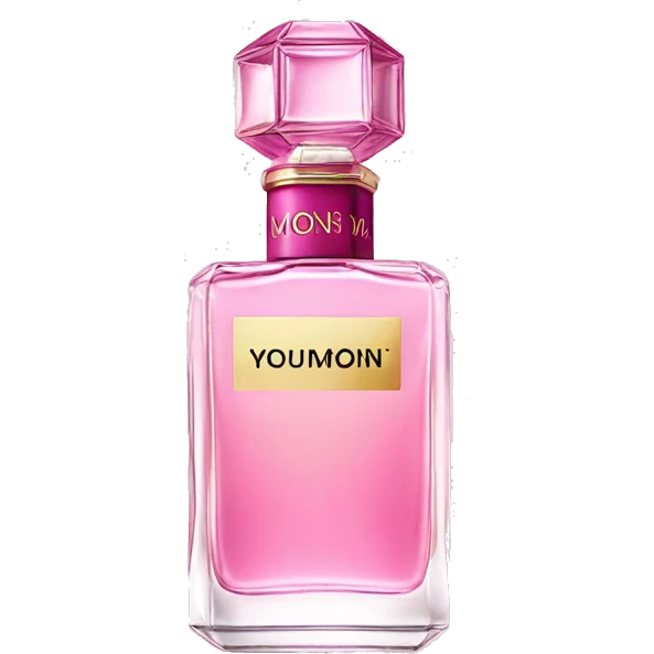 pink YSL Mon Paris perfume emoji