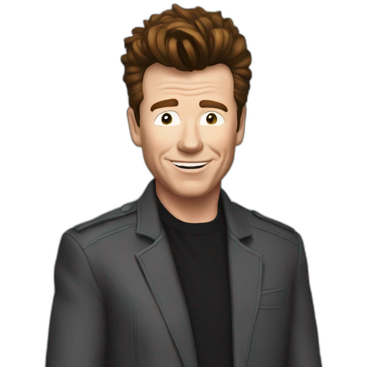 Rick Astley Rickrolled emoji