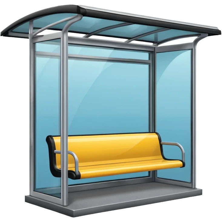 bus Shelter emoji