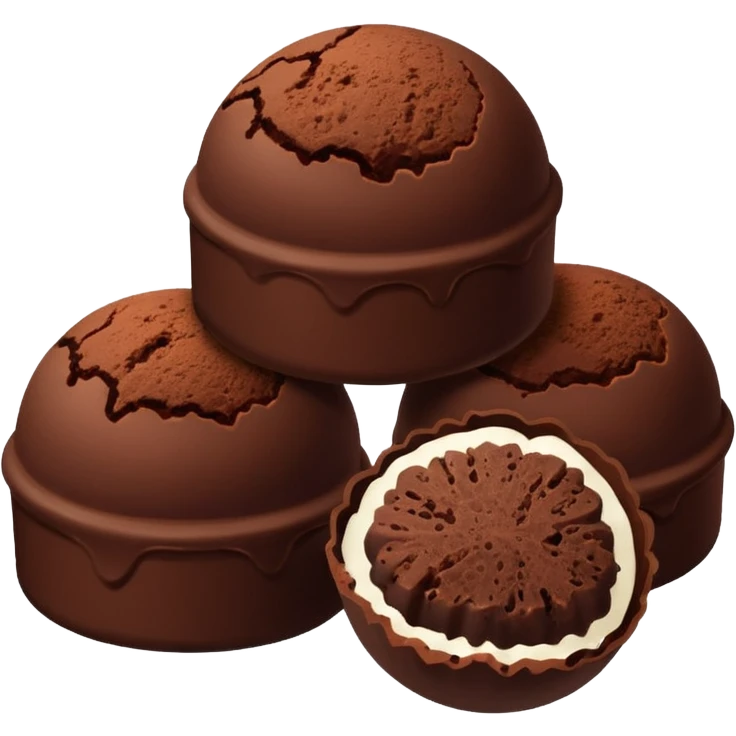 chocolate truffles for birthday emoji