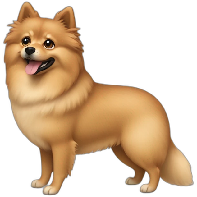 Light brown spitz emoji