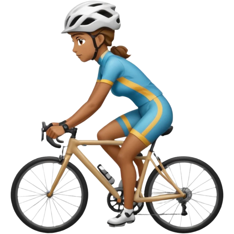 cyclist woman emoji