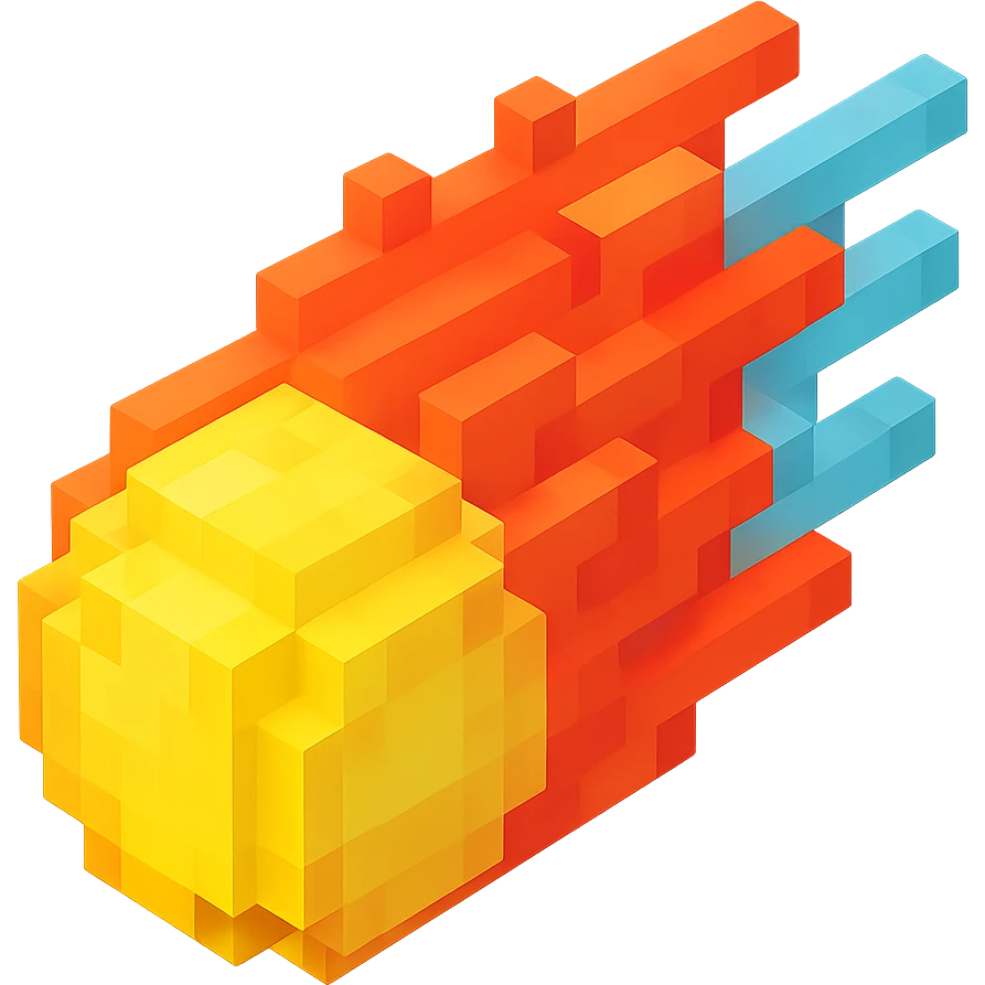 светящиеся комета, no background emoji