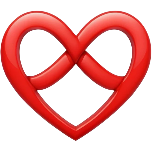 Heart with infinity sign emoji