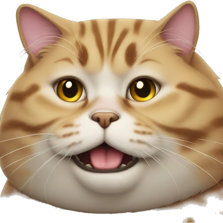 fat cat emoji
