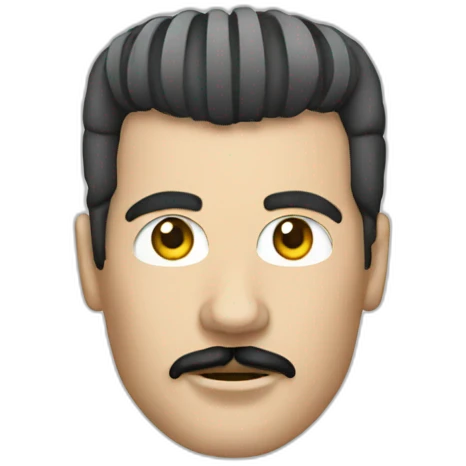 silver freddy mercury  emoji